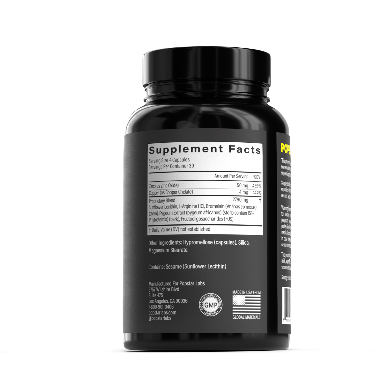 Popstar Volume + Taste Daily Supplement