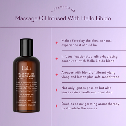 Heli - Massage Oil with Hello Libido