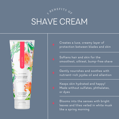 Coochy - Conditioning Shave Cream - Secret Garden