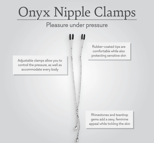 Onyx Nipple Clamps