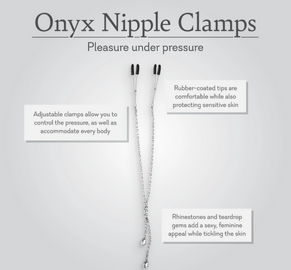 Onyx Nipple Clamps