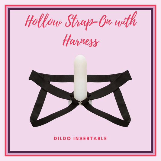 Hollow Strap-On with Harness